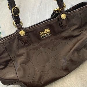 Vintage Leather Coach Purse